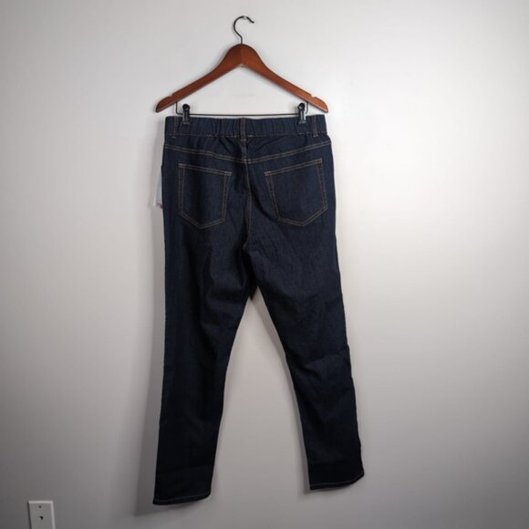 NWT Ulla Popken Sienna Stretch Relaxed Tummy Control Slim & Tight Jeans 14 - Picture 3 of 9
